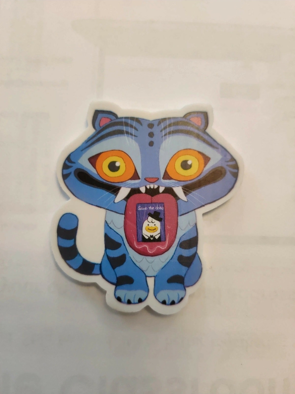 KPop Demon Hunters Eraser Blind - Derpy Tiger